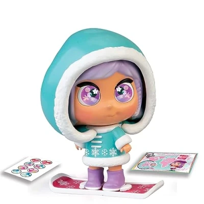 Afbeelding van Trotties Mini Emma Alaska reispoppen uit de animatieserie met accessoires cadeau voor meisjes en jongens vanaf 3 jaar