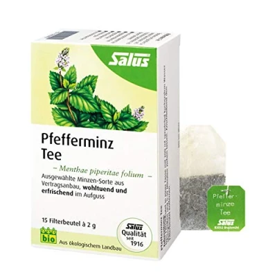 Afbeelding van Salus Thee Pepermunt Zakjes 15ZK