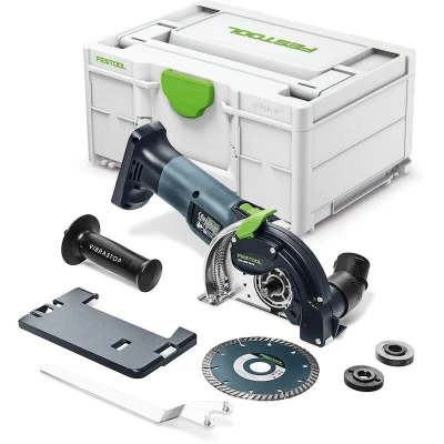 Afbeelding van Festool DSC AGC 18 125 EB Basic 18V Li Ion accu tegelslijper body in systainer 125mm