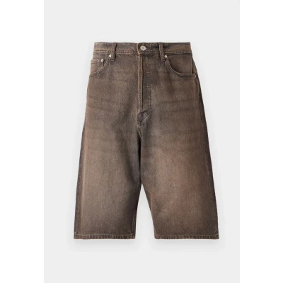 Afbeelding van Jack &amp; Jones Jjiron Jjoriginal Jeansshort, Heren, Maat: Small, Black denim