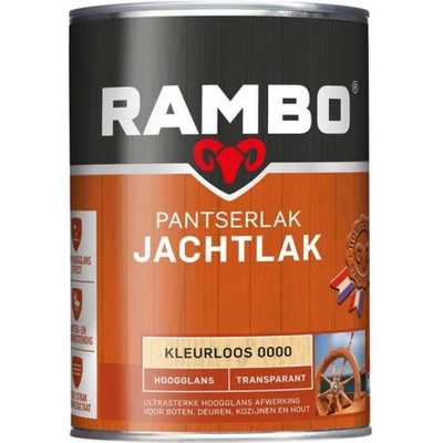 Afbeelding van Rambo Pantser Jachtlak Transparant Hoogglans 1,25 liter