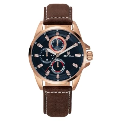 Afbeelding van Orphelia Eddington Chronograaf, Heren, Maat: One Size, Brown