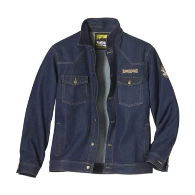 Afbeelding van ATLAS FOR MEN Jeansjack verkrijgbaar in grote maten van M tot 5XL, Donkerblauw