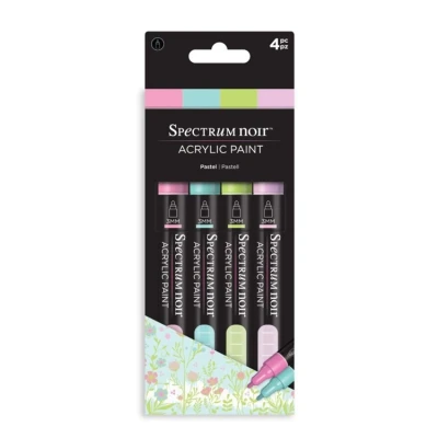 Afbeelding van Spectrum Noir Acrylic Paint Marker sets (4st) Pastel