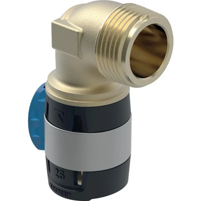 Afbeelding van Geberit FlowFit perskoppeling 90 graden overgangsbocht 25 x 3/4 pers
