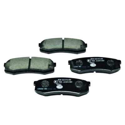 Afbeelding van HELLA 8DB 355 016 831 Remblokkenset Niet geschikt voor slijtage waarschuwingscontact TOYOTA: Land Cruiser 200, Prado 150