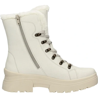 Afbeelding van Rieker Veterschoenen Hoog Gebroken wit Maat 37