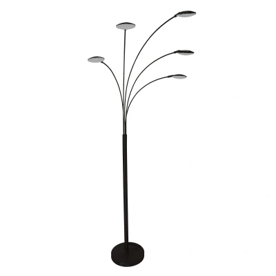 Afbeelding van Moderne Vloerlamp Metaal Wit Mexlite Synna
