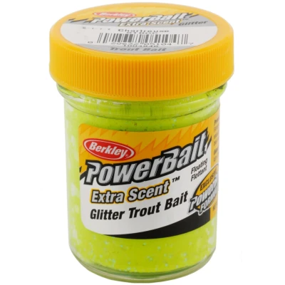 Afbeelding van Berkley PowerBait® Glitter Troutbait Chartreuse 50g Powerbait