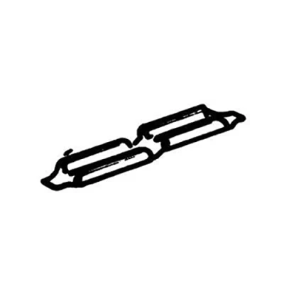 Afbeelding van N Fleischmann rails (zonder ballastbed) 22240 Railsverbinders 12 stuk(s)