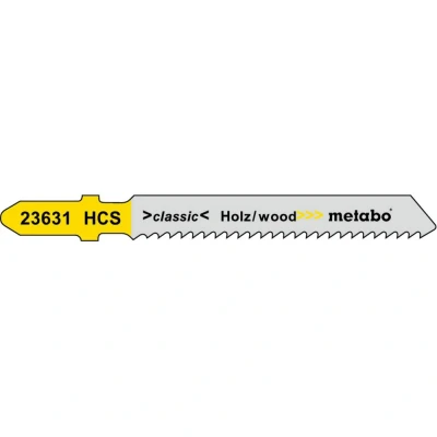 Afbeelding van Metabo HCS decoupeerzaagbladen hout 5 st. 51/2,0 mm