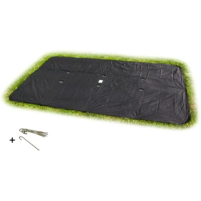 Afbeelding van EXIT groundlevel trampoline afdekhoes rechthoekig 214x305cm