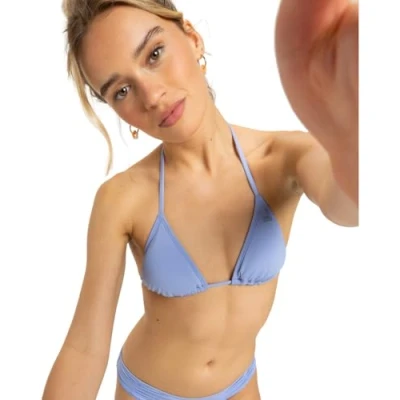 Afbeelding van Roxy Classics Bikinitop, Dames, Maat: Large, Grapemist
