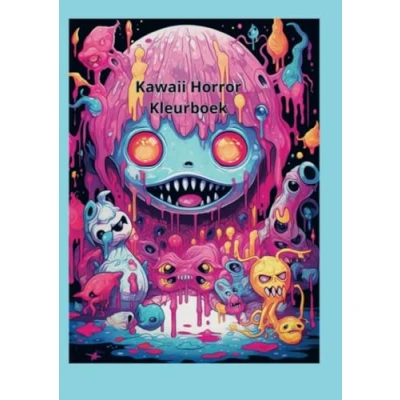 Afbeelding van Kawaii Horror Kleurboek