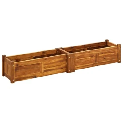 Afbeelding van Plantenbak verhoogd 150x30x25 cm acaciahout