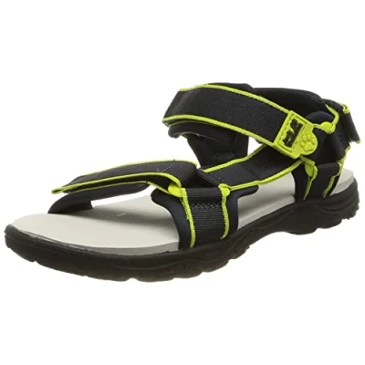 Afbeelding van Jack Wolfskin Seven SEAS Outdoorsandalen voor kinderen, Maat: 32, Blue/lime Textiel