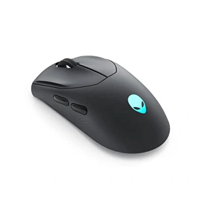 Image de Alienware Tri Mode Gaming Mouse AW720M Souris optique 8 boutons sans fil filaire USB 2.4 GHz Bluetooth 5.1 la face cachée de lune Pour vente au détail boîte