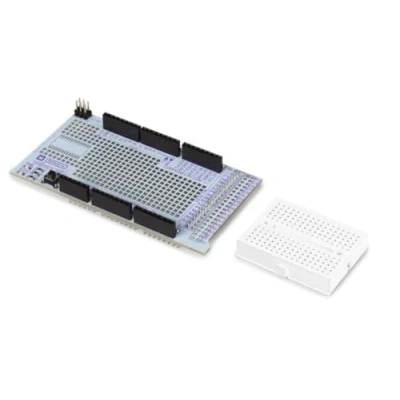 Afbeelding van PROTOSHIELD PROTOTYPING BOARD MET MINI BREADBOARD VOOR ARDUINO® MEGA