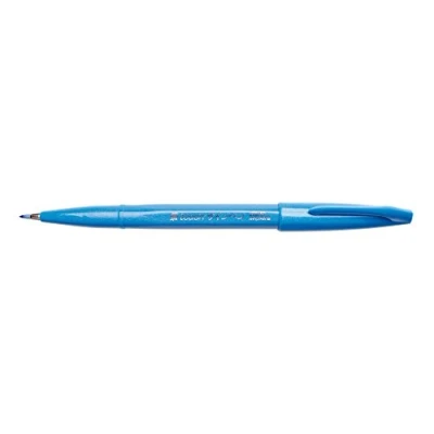 Afbeelding van Pentel Brush Sign SES15C Lichtblauw