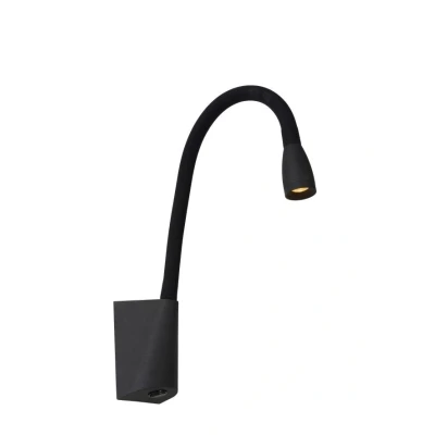 Afbeelding van Lucide GALEN LED Bedlamp 1xGeïntegreerde Zwart