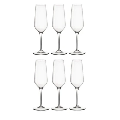 Afbeelding van Bormioli Rocco Champagneglazen Electra 230 ml 6 Stuks