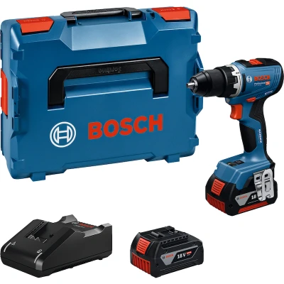 Afbeelding van BOSCH GSR 18V 65 accu schroefboormachine in L BOXX 136 (2x 5,0Ah + lader) 06019N3203