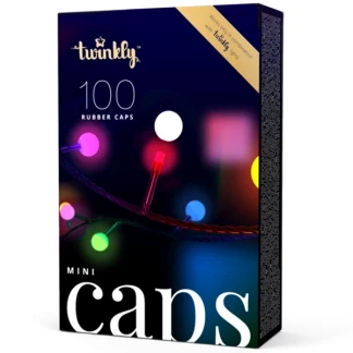 Afbeelding van Twinkly Mini Caps 100 stuks (Silicoon, Bolvormig, Werkt met generatie I &amp; II)