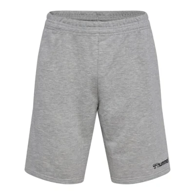 Afbeelding van Hummel hmlmover cotton bermuda short grijs 2056002006, maat XXL
