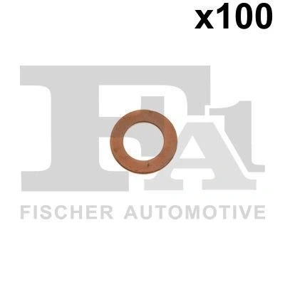 Afbeelding van FA1 094.810.100 O ring 8 1 A vormig Koper
