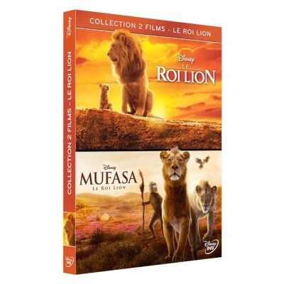 Image de Disney Le Roi Lion + Mufasa Dvd