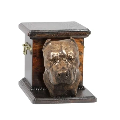 Afbeelding van Elegante urn hond voor Dogo Argentino met hondenbuste