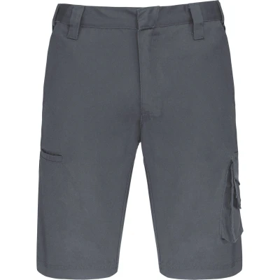 Afbeelding van WK. Designed To Work Workwearbermuda Met Meerdere Zakken WK763 Convoy Grey
