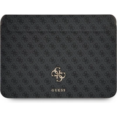 Afbeelding van Guess 4G Metal Logo Laptop Sleeve Geschikt voor o.a. Notebooks (13&quot;) Grijs