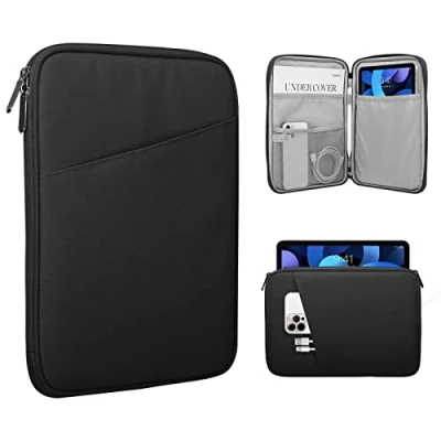 Afbeelding van TiMOVO Beschermhoes voor tablet 9 11 inch met schouderriem, iPad 10,2 2021 2019, 10e gen. 2022, Air 5/4 10,9 inch, Pro 2022 2018, Galaxy Tab S9 2023, A8 10,5 zwart