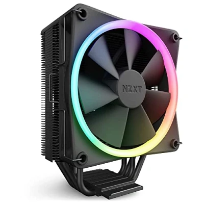 Afbeelding van NZXT T120 RGB CPU Cooler Black Koeler voor processor 120 mm PWM 1700, 115x, 1200, AM5, AM4