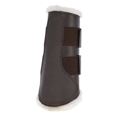 Afbeelding van Kerbl Dressage Boots Voorbeen Bruin M