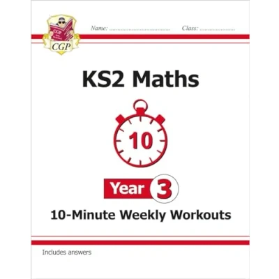 Afbeelding van New KS2 Maths 10 Minute Weekly Workouts Year 3