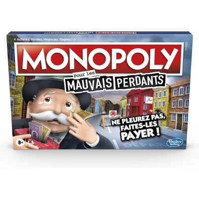 Afbeelding van Monopoly Slechte Verliezers Belgische Editie Bordspel