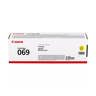 Image de Canon 069 Jaune original boîte cartouche de toner pour i SENSYS LBP673Cdw, LBP673dw, MF752Cdw