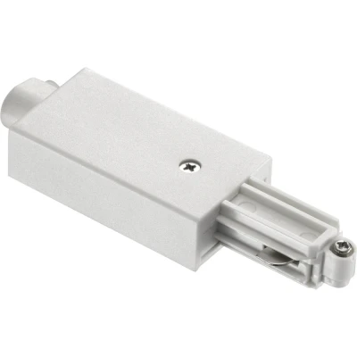 Afbeelding van Nordlux Link 230V railsysteemcomponenten Stroomaansluiting Wit 79039901 Linkadapter