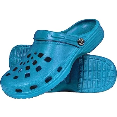 Afbeelding van REIS BCDOTS JN40 Pantoffels, lichtblauw, maat: 40 EU, grijs/staalblauw