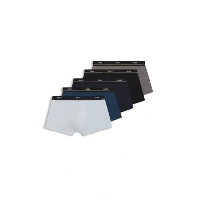 Afbeelding van BOSS 5PACK Essential Boxerbriefs, Heren, Maat: Medium, Open miscellaneous