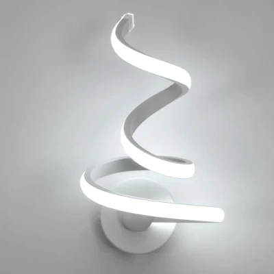 Image de Comely Applique LED Murale Intérieure Moderne en Aluminium 24W 6500K, Chambre et pour Salon Escalier