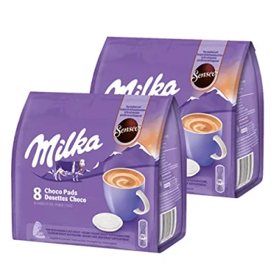 Afbeelding van Senseo Milka Choco Pads Set van 2, chocoladedrank, cacaodrank, koffiepads