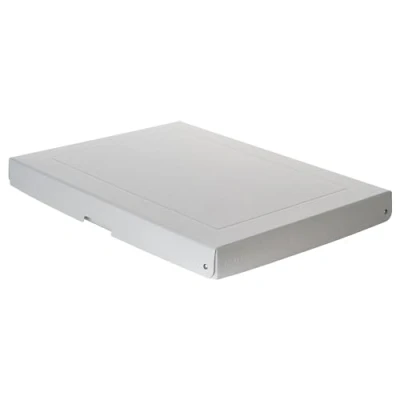 Afbeelding van Falken PureBox Pro Zuurvrije en verouderingsbestendige opbergdoos met deksel, geschikt voor archivering, 40 mm hoog, DIN A3, ISO 9706, 16245 A, Made in Germany.