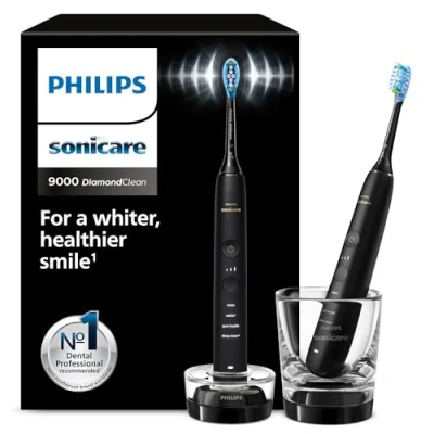 Afbeelding van Philips DiamondClean 9000 Elektrische tandenborstel Zwart Duo HX9914/54