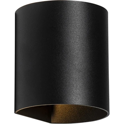 Afbeelding van QAZQA Smart wandlamp zwart incl. Wifi G9 Sabbio