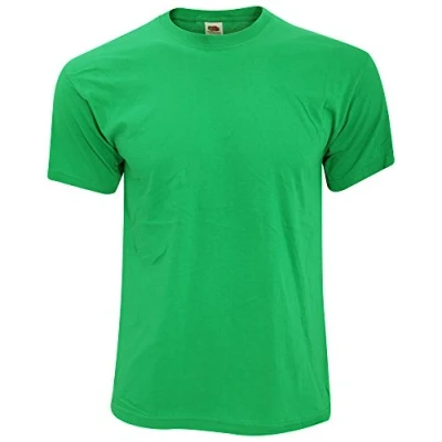 Afbeelding van Fruit Of The Loom Heren Screen Stars Origineel Vol Cut T shirt met korte mouwen (Kelly Groen)