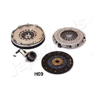 Afbeelding van JAPANPARTS KV H09 Koppelingsset voor motoren met dubbelmassavliegwiel 235, 281mm