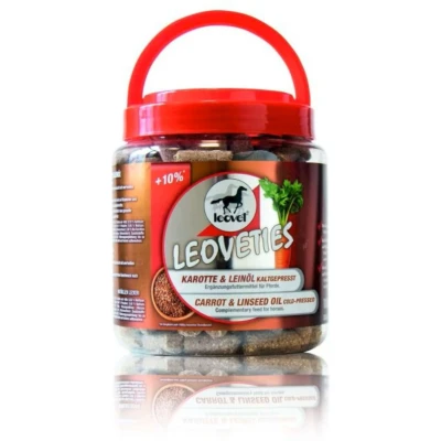 Afbeelding van Leovet Leoveties Carrot/Linseed